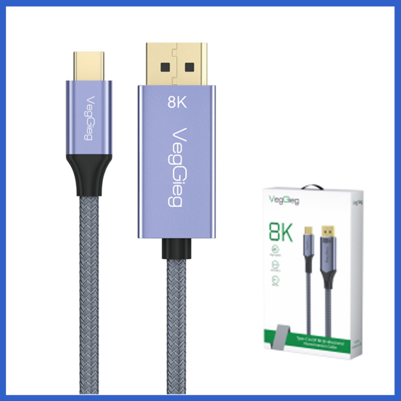 唯格 Type-c转DP  8K连接线  2米